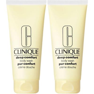 Clinique Deep Comfort Body Wash x2 2x200 ml Waschgel
