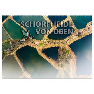 Schorfheide von oben (Wandkalender 2026 DIN A2 quer), CALVENDO Monatskalender