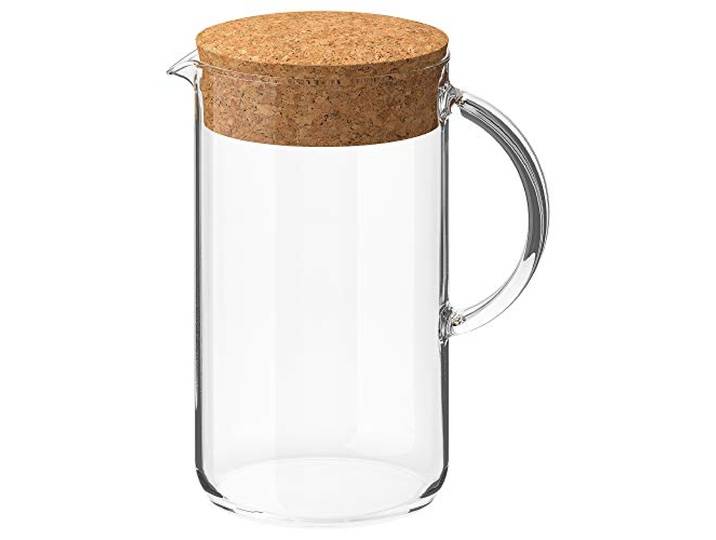 IKEA IKEA 365+ Carafe avec couvercle\, 1\,5 l\, verre transparent/liège