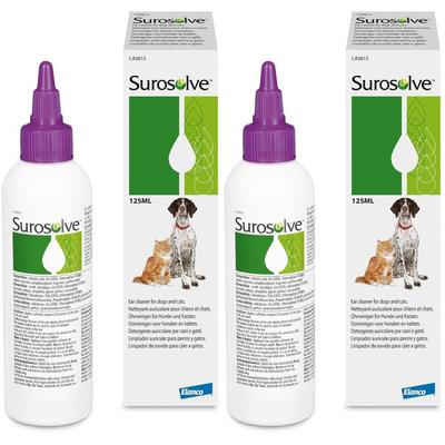 Surosolve Ohrreiniger flüssig f.Hunde/Katzen 2x 2x125 ml Flüssigkeit
