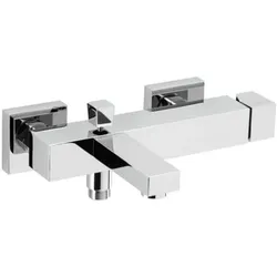 Herzbach NeoCastell Wannenarmatur 12.221500.1.01 Aufputz, schraubbare Wandrosetten, chrom