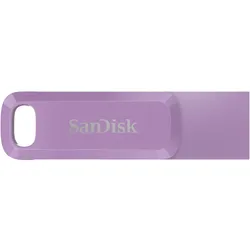 Sandisk Ultra Dual Drive Go (128 GB, USB-A, USB-C), USB Stick, Rosa, Violett, Pink