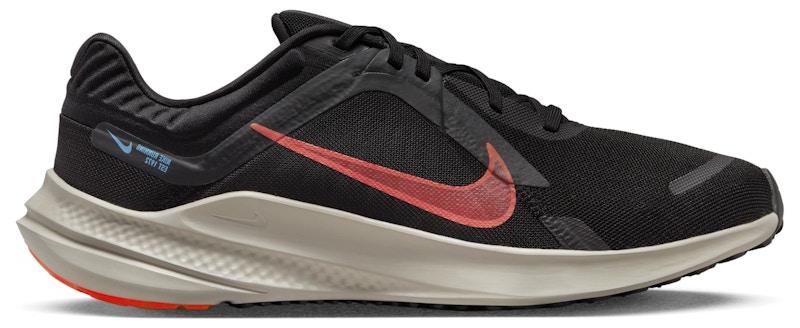 Nike Quest 5 Black Cobblestone Laser Blue Bright Crimson - EU 45