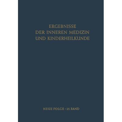 Ergebnisse der Inneren Medizin und Kinderheilkunde, Taschenbuch von L. Heilmeyer,A.-F. Muller,A. Prader,R. Schoen, Springer Berlin, 978-3-642-94982-1