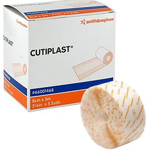Smith&Nephew Pflaster CUTIPLAST, 1 Rolle, elastisch, atmungsaktiv, 5m x 8cm