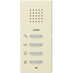 Gira, Klingel + Türsprechanlage, Wohnungsstation (Kabelgebunden)