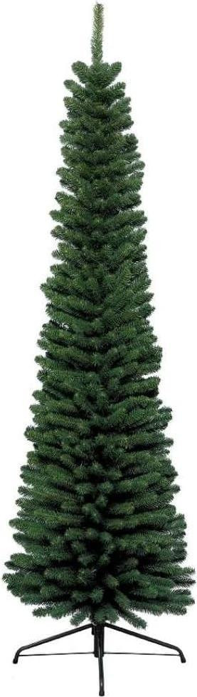 Everlands Kunstkerstboom Pencil Pine, extra smal, groen, Hoogte: 240 cm, Diameter: 65 cm