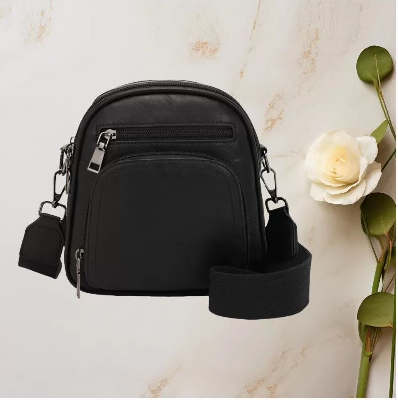 INF Schicke Damen Umhängetasche - Stilvolles & Kompaktes Design Schwarz