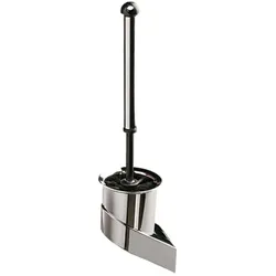 Haug WC-Wandgarnitur verchromt mit Rundbürste 11, 5 cm