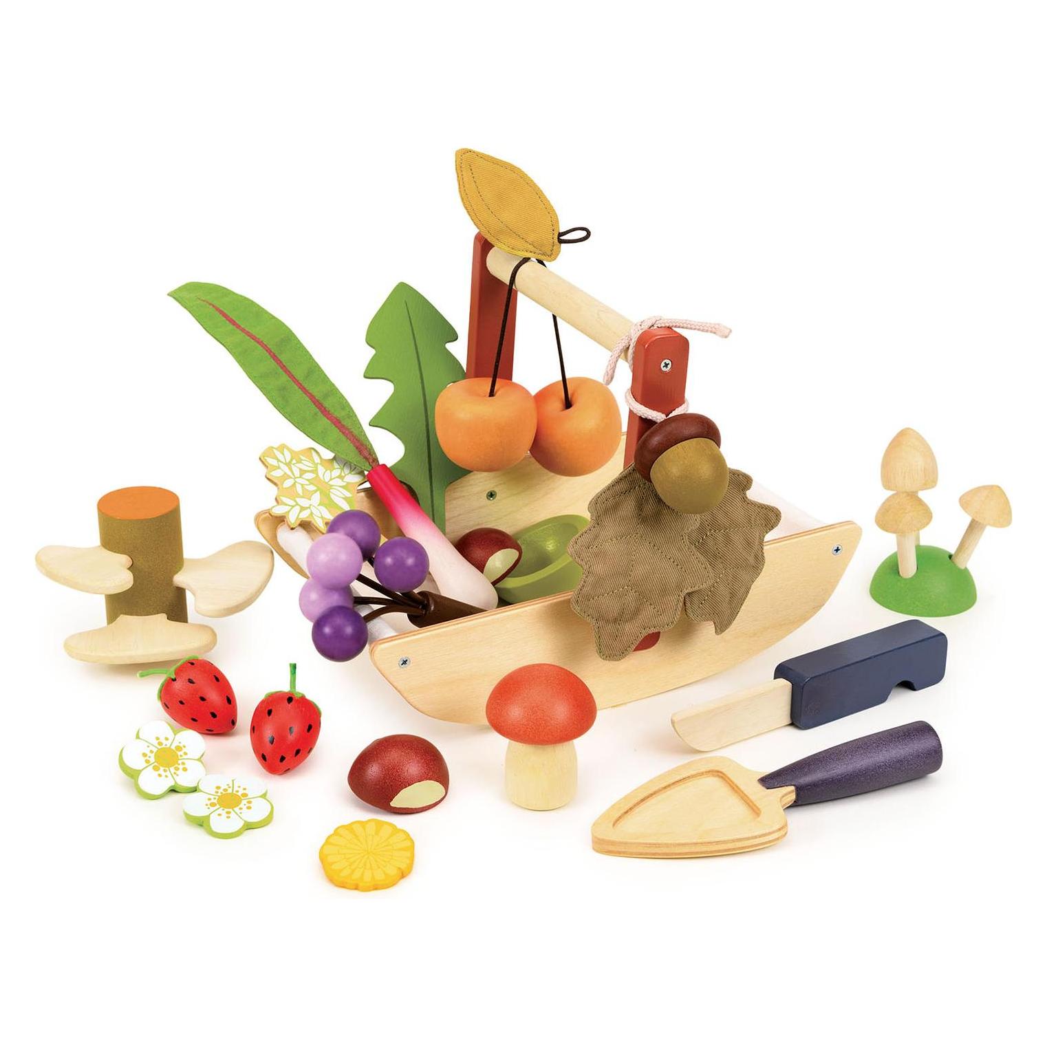 Tender Leaf Toys Tender Leaf - Wild Wood Foraging Basket - (TL8294) (TL8294)