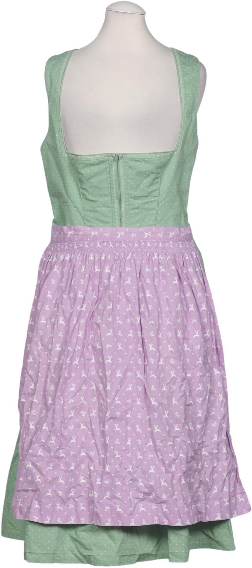 Wenger Tracht Damen Kleid, Mehrfarbig, Gr. EU 40, Baumwolle - Second Hand