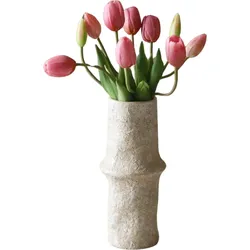 Botane Künstliche Blumen Tulpenstrauß 35 cm, rosa