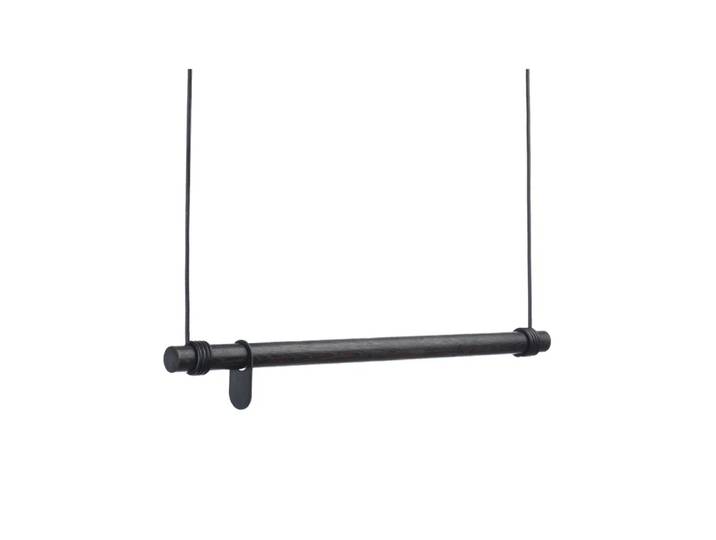 LIND DNA Porte-manteau Swing oak black, m, corde black