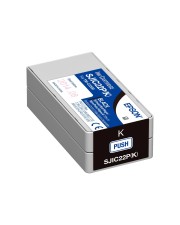 Epson SJIC22PC Schwarz Original Tintenpatrone für TM C3500 (C33S020601)