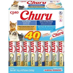 INABA CAT Churu Mix mit Thunfisch 40x14g