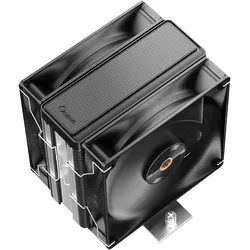 Ocypus Delta A40 Elite Dual Fan (schwarz, 120 mm) (120 mm, 1x), PC Lüfter, Schwarz