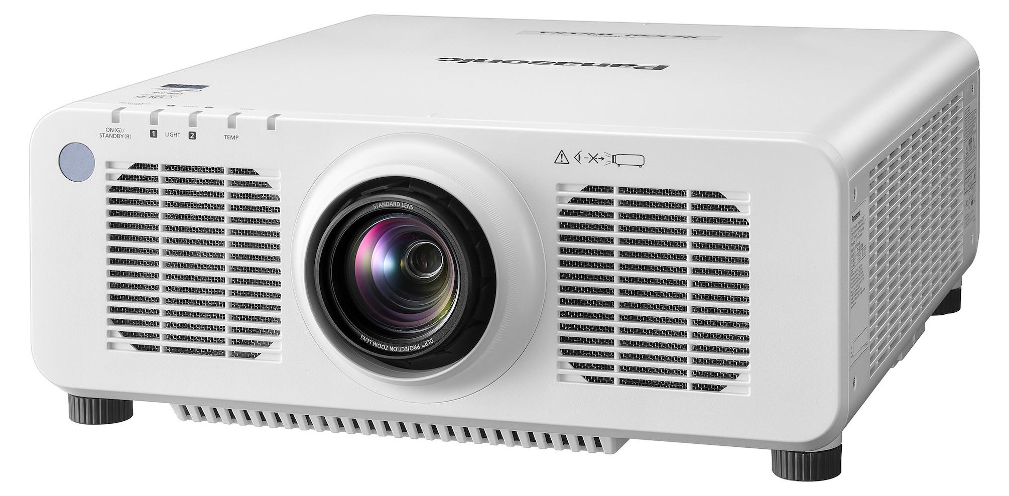 Panasonic PT-RZ990WE mit Objektiv, weiss