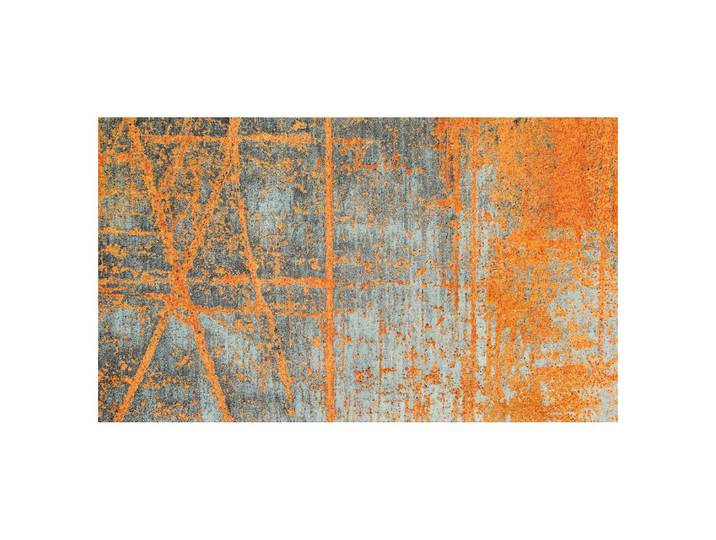 Paillasson Rustic 70 x 120cm Orange/Gris