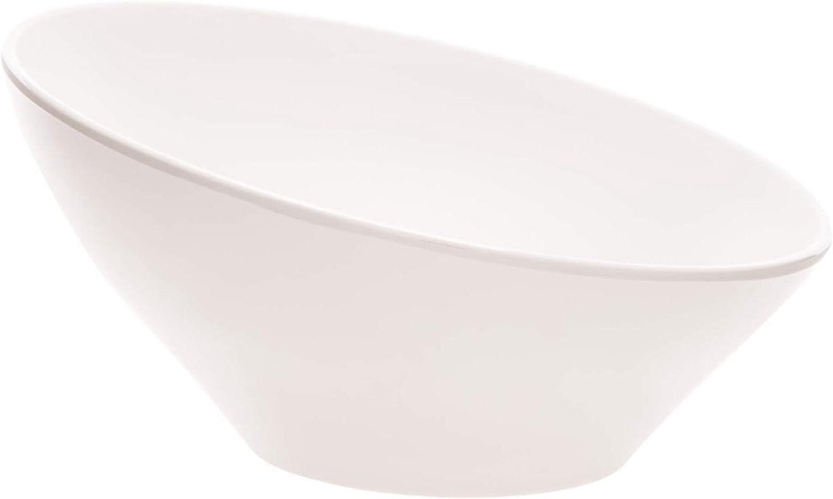 Salade Bowl Melamine Kom Wit Mat 19 cm