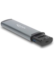 Delock USB 5 Gbps Kartenleser mit SD und Micro Slot Aufbewahrungsfächern für (91018)