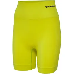hummel hmlTIF Seamless Fitness Shorts Damen 6724 - sulphur spring XS