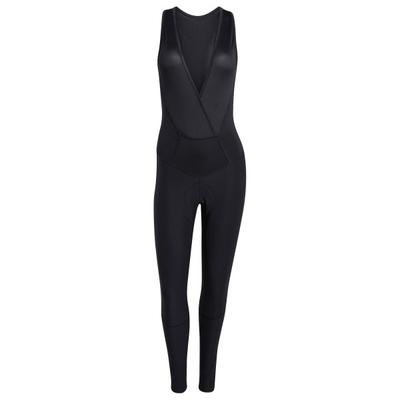 adidas - Women's Winter Essentials Padded Cycling Long Bib - Radhose Gr L schwarz