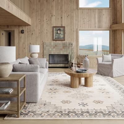 Nuloom Clovebud Geometric Machine Washable Area Rug