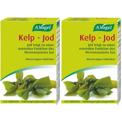 A.vogel Kelp-Jod Tabletten vegan 2x 2x120 St