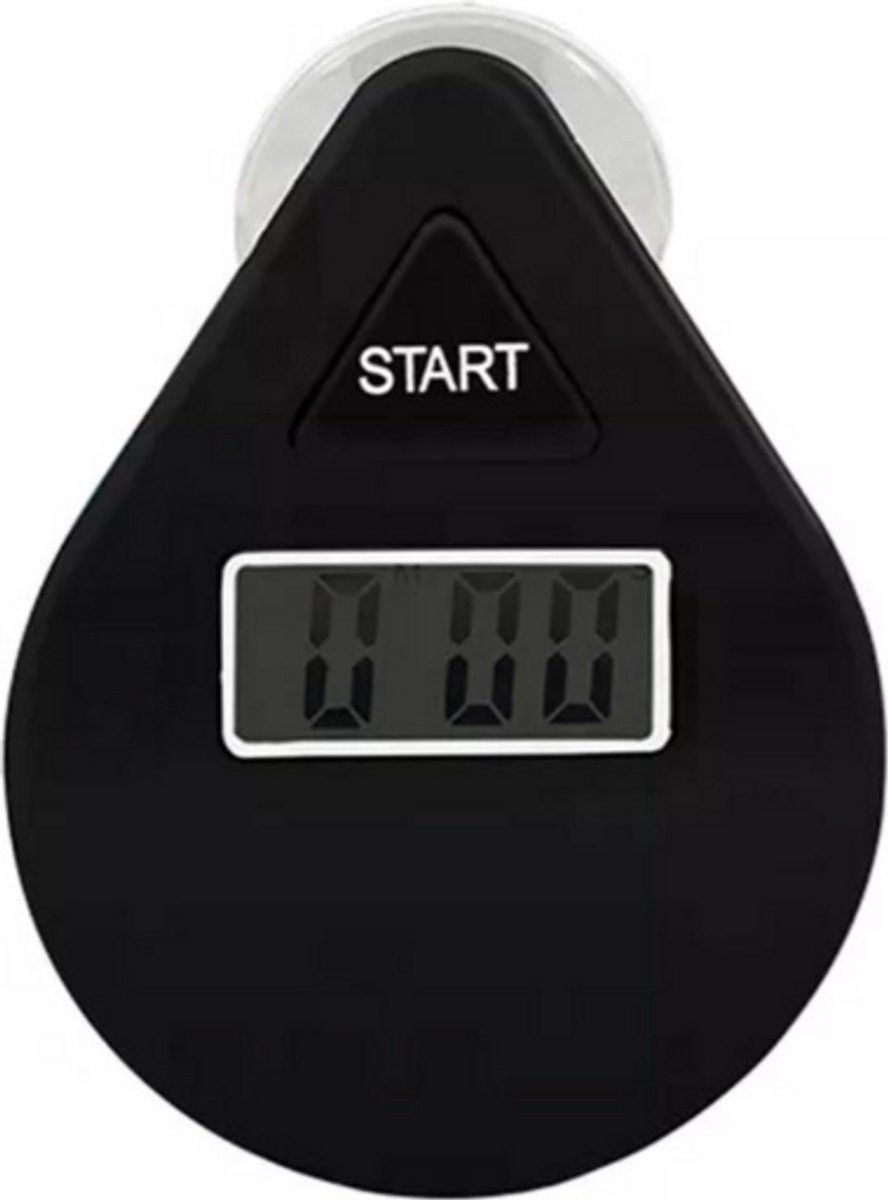 Astilla Products Douche Timer Zwart - 5 Minuten Showertimer voor Waterbesparing