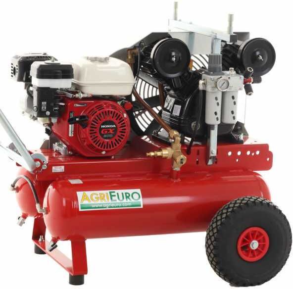 AgriEuro Premium Motocompresseur Tornado Double F 750 Honda GX 200