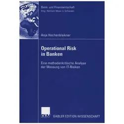 Operational Risk in Banken, Fachbücher von Anja Hechenblaikner