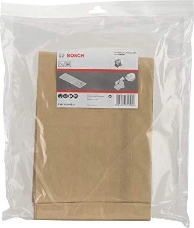 SCH Papierfilterbeutel für GAS 35 L AFC, SFC+, GAS 35 M AFC, 5 Stück 2.607.432.035