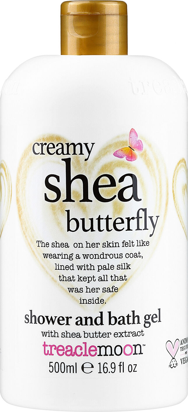 TREACLEMOON Creamy Shea Butterfly Shower And Bath Gel 500ml