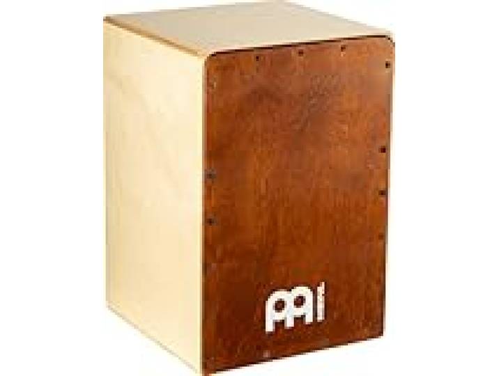 Meinl Percussion Snarecraft Cajon Instrument - drum box compacte avec 2 timbres - Surface de jeu bouleau almond (SC80AB)