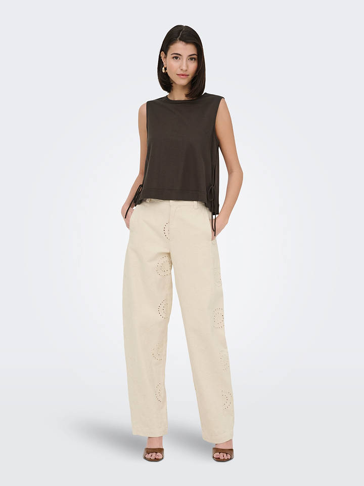 JDY Blusentop "Leslie" in Braun - L