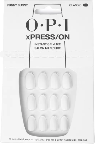 Opi Xpress/On Artificial Nails Iconic Tones 30 Units Funny bunny