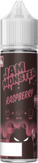 Monster Cable Raspberry Jam Liquido Shot 20ml Toast Burro Marmellata Lampone