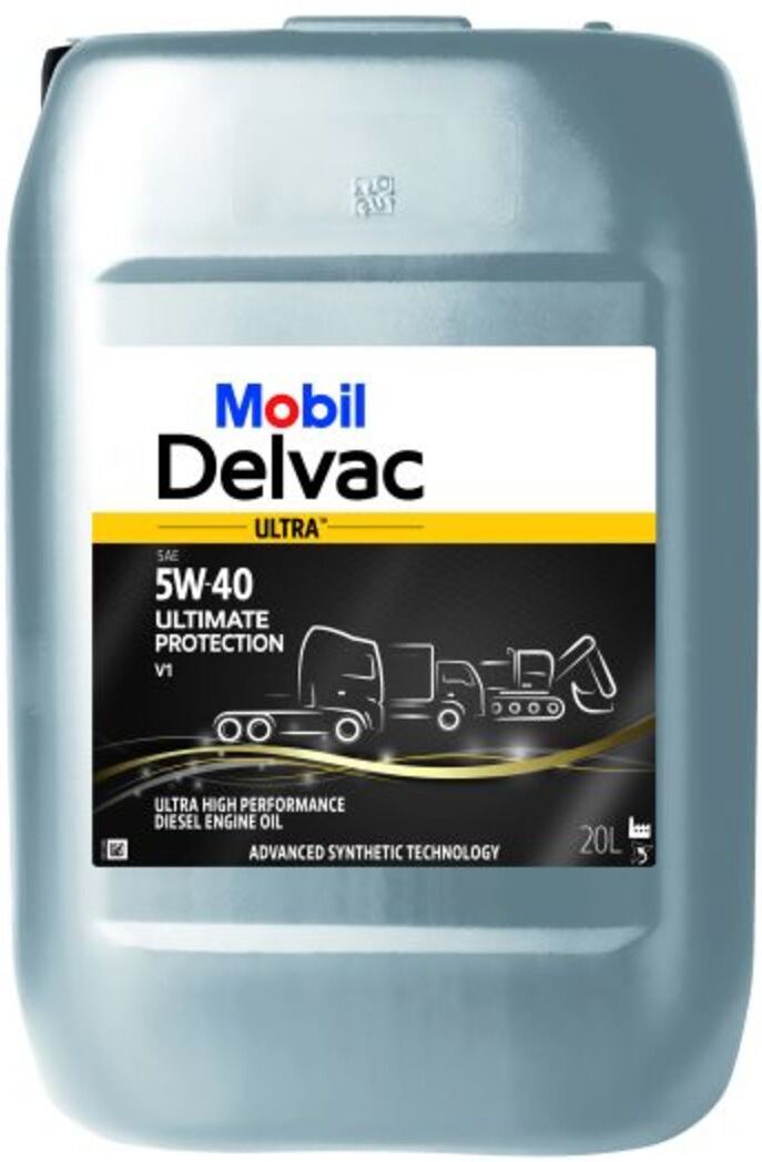 Motoröl MOBIL 157408 DELVAC U 5W40 U.P.V1 20L