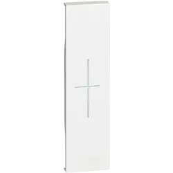 Legrand KW06MH LivingNow 1-modulige Tastenabdeckung My Home mit Symbol ”Stop”, Farbe White