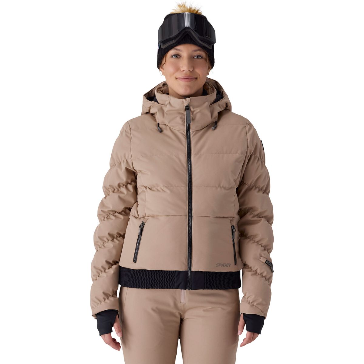 Spyder Haven Jacket tan (TAN) 8 38SD073610-TAN-8