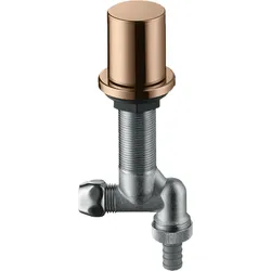 hansgrohe AXOR Küchengeräte-Absperrventil, 10823300, Farbe: Polished Red Gold