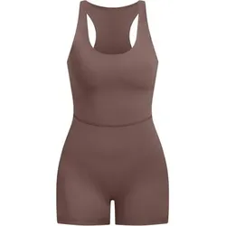 SMILODOX Jumpsuit Aleyna, Größe XS in Braun Braun