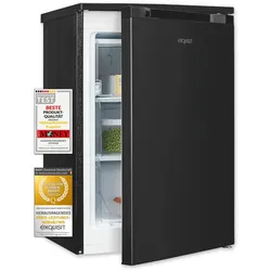 Exquisit Gefrierschrank GS81-051C inoxlook-az | Nutzinhalt: 85 L | 4-Sterne-Gefrieren | Standgerät
