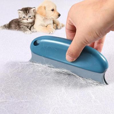 Everyday Crate FurSweep Reusable Pet Hair Remover Brush For Furniture, Clothes & Pet Fur Cleaning dark Blue