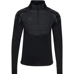 hummel, Herren, Laufjacke, Hmlbtc Winter Training Half Zip (3XL), Schwarz, 3XL