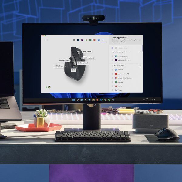 Logitech Mx Master 3s Trådløs Mus, Grafit