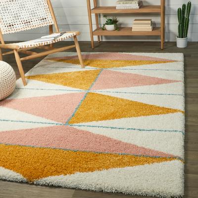Balta Rugs Balta Levine Modern Geometric Shag Area Rug