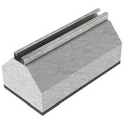 Niedax DS 110.300 NIED Betonsockel mit Schiene SW 18mm 100x160x320mm DS 110.300 1 St.
