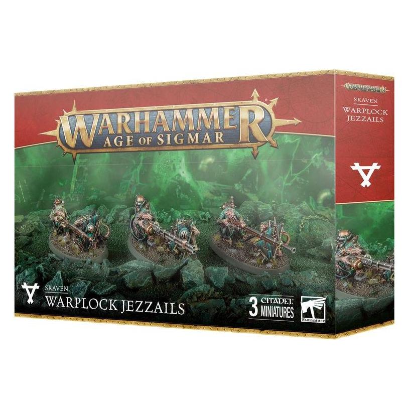 Games Workshop Warhammer AoS - Skaven Jezzails ŕ Malepierre (Kunststoff) (90-53)