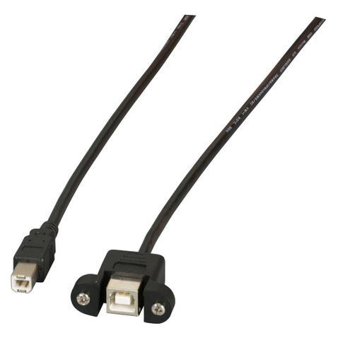 EFB Elektronik USB 2.0 Verlängerungskabel (1 m, USB 2.0, 2.50 W) (K5293SW.1V2)